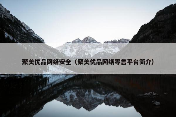 聚美优品网络安全（聚美优品网络零售平台简介）