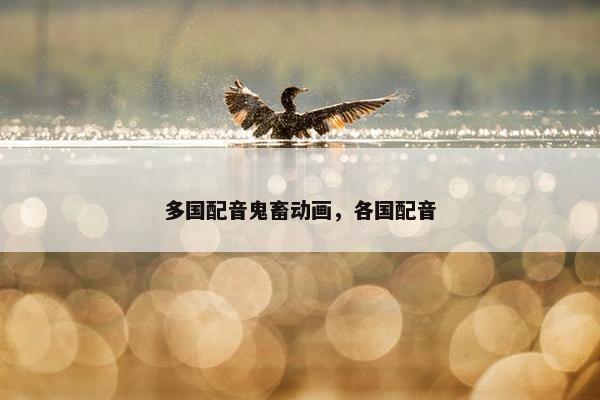 多国配音鬼畜动画，各国配音