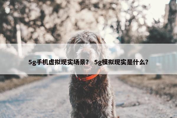 5g手机虚拟现实场景？ 5g模拟现实是什么？