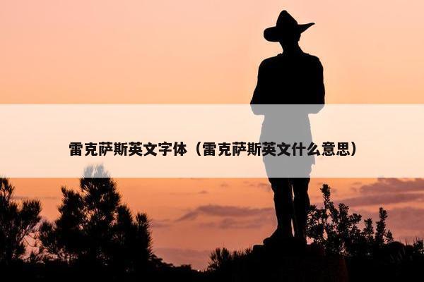 雷克萨斯英文字体（雷克萨斯英文什么意思）