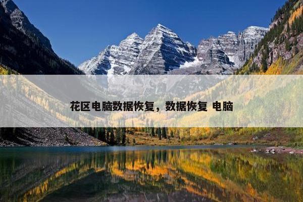 花区电脑数据恢复，数据恢复 电脑