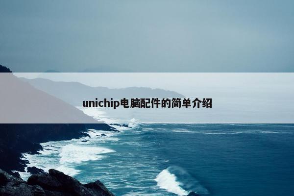 unichip电脑配件的简单介绍