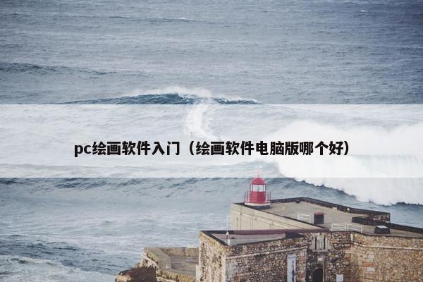 pc绘画软件入门（绘画软件电脑版哪个好）