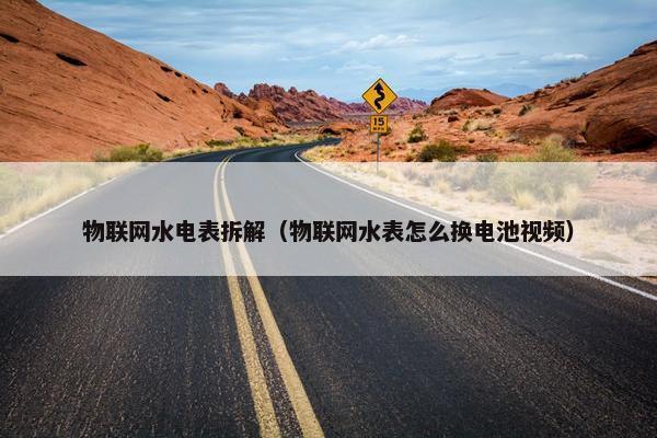 物联网水电表拆解（物联网水表怎么换电池视频）