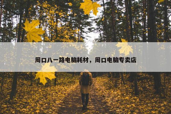 周口八一路电脑耗材，周口电脑专卖店