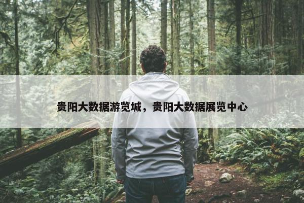 贵阳大数据游览城，贵阳大数据展览中心