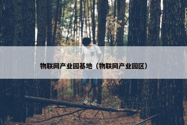 物联网产业园基地（物联网产业园区）