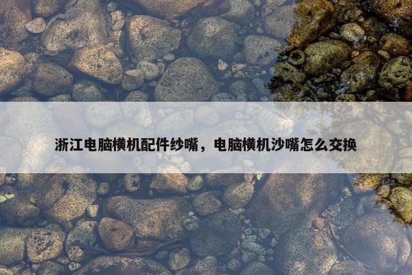 浙江电脑横机配件纱嘴，电脑横机沙嘴怎么交换