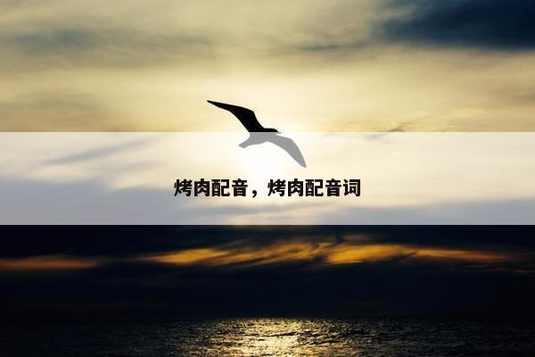 烤肉配音，烤肉配音词