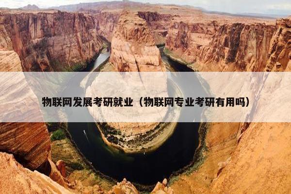 物联网发展考研就业（物联网专业考研有用吗）