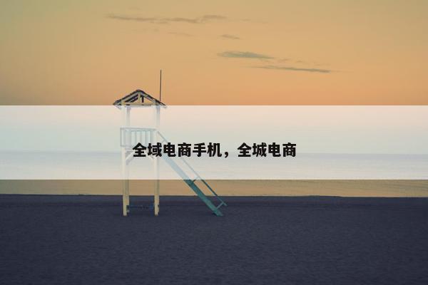 全域电商手机，全城电商