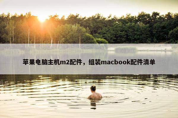 苹果电脑主机m2配件，组装macbook配件清单