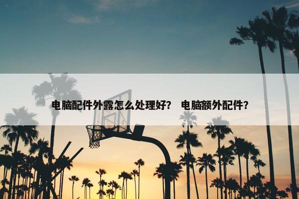 电脑配件外露怎么处理好？ 电脑额外配件？