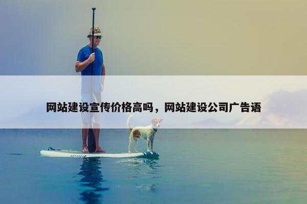 网站建设宣传价格高吗，网站建设公司广告语