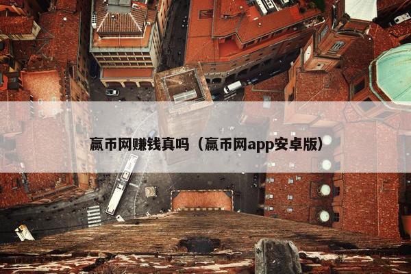 赢币网赚钱真吗（赢币网app安卓版）