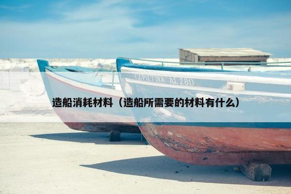 造船消耗材料（造船所需要的材料有什么）