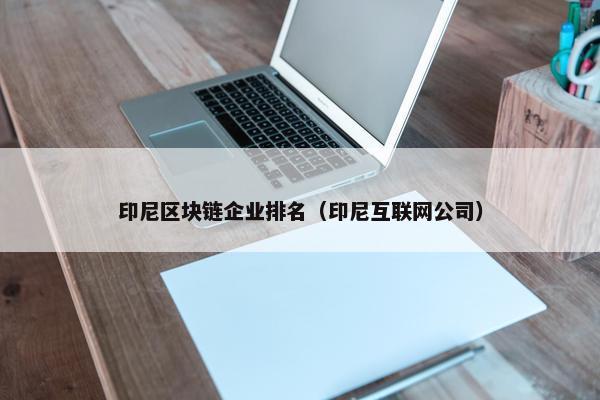 印尼区块链企业排名（印尼互联网公司）