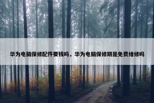 华为电脑保修配件要钱吗，华为电脑保修期是免费维修吗