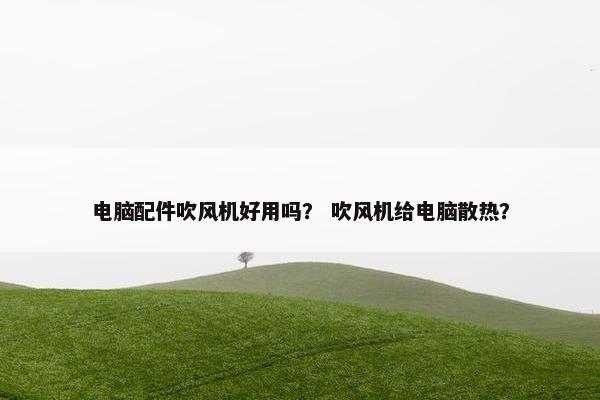 电脑配件吹风机好用吗？ 吹风机给电脑散热？