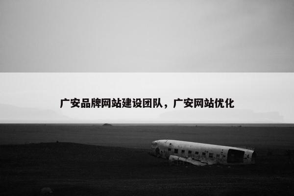 广安品牌网站建设团队，广安网站优化