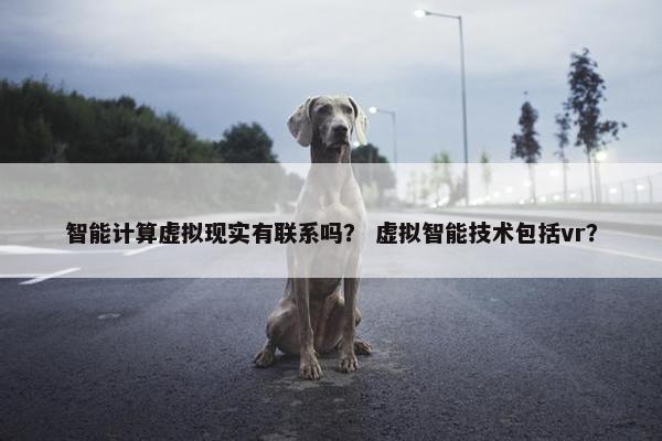 智能计算虚拟现实有联系吗？ 虚拟智能技术包括vr？