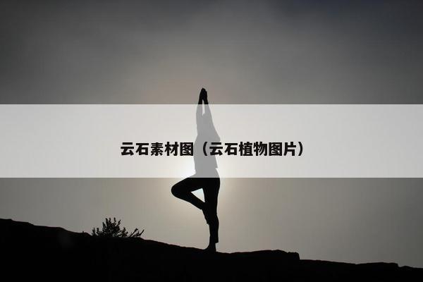 云石素材图（云石植物图片）