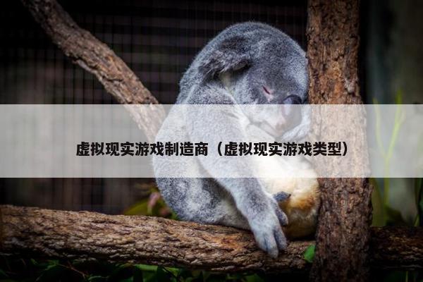 虚拟现实游戏制造商（虚拟现实游戏类型）