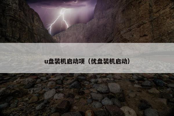 u盘装机启动项（优盘装机启动）