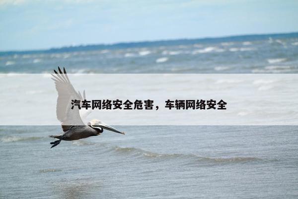 汽车网络安全危害，车辆网络安全