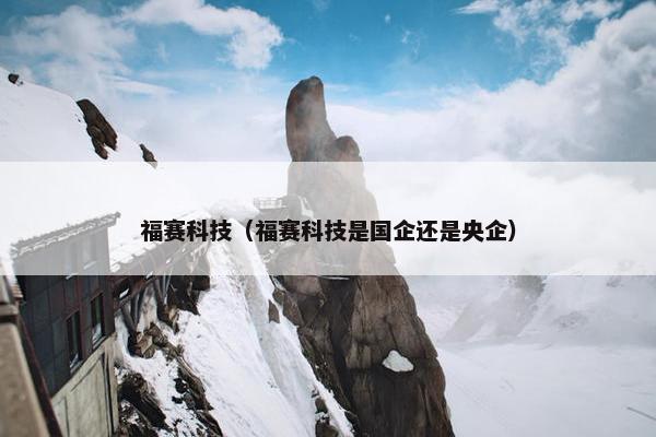 福赛科技（福赛科技是国企还是央企）