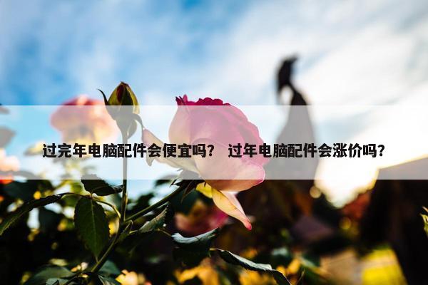 过完年电脑配件会便宜吗？ 过年电脑配件会涨价吗？