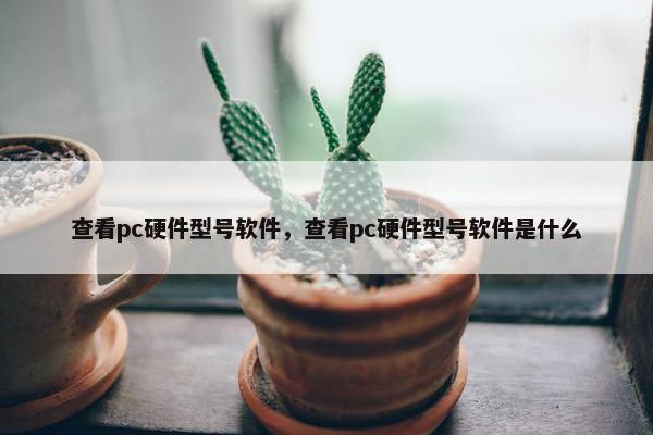 查看pc硬件型号软件，查看pc硬件型号软件是什么