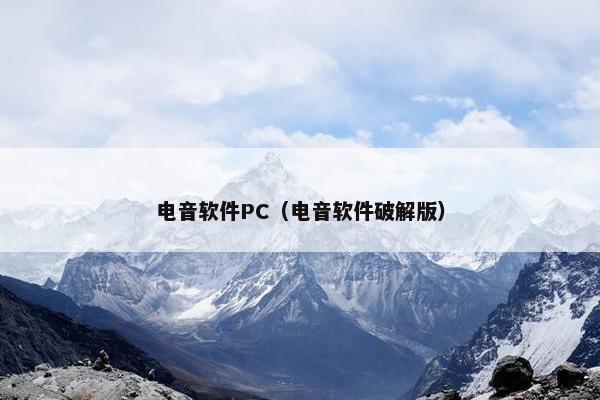 电音软件PC（电音软件破解版）