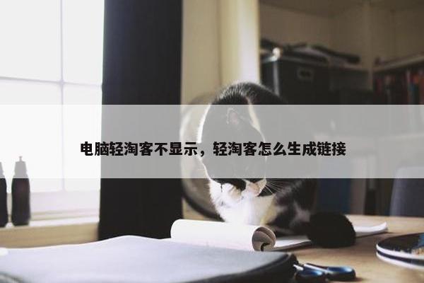 电脑轻淘客不显示，轻淘客怎么生成链接