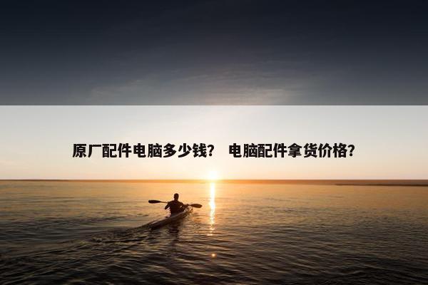 原厂配件电脑多少钱？ 电脑配件拿货价格？