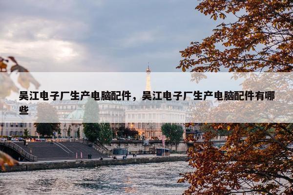 吴江电子厂生产电脑配件，吴江电子厂生产电脑配件有哪些
