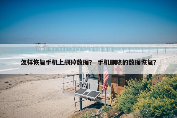 怎样恢复手机上删掉数据？ 手机删除的数据恢复？