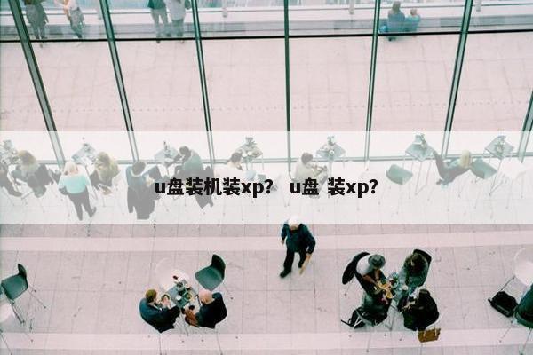 u盘装机装xp？ u盘 装xp？