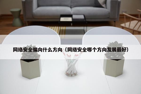 网络安全偏向什么方向（网络安全哪个方向发展最好）