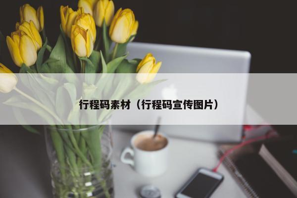 行程码素材（行程码宣传图片）