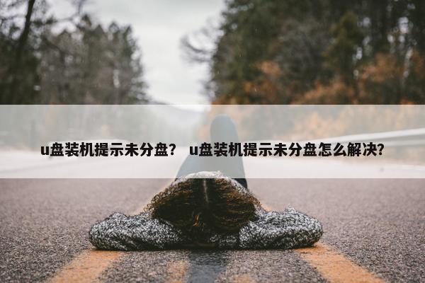 u盘装机提示未分盘？ u盘装机提示未分盘怎么解决？