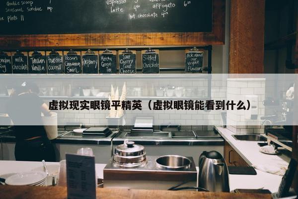 虚拟现实眼镜平精英（虚拟眼镜能看到什么）