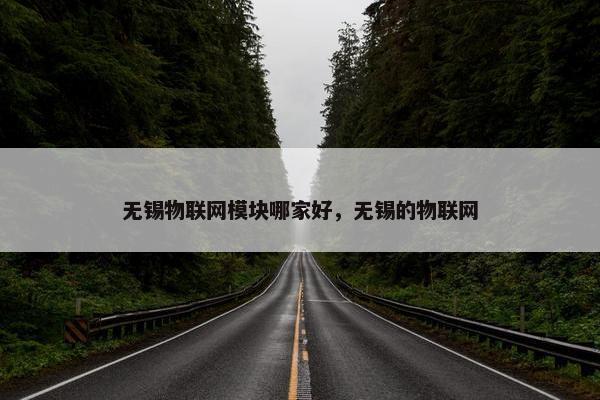 无锡物联网模块哪家好，无锡的物联网