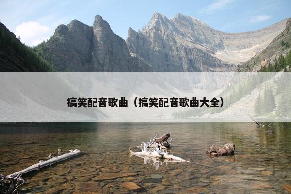 搞笑配音歌曲（搞笑配音歌曲大全）