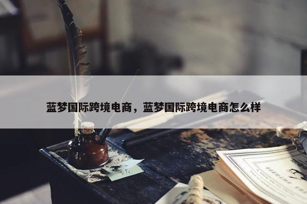 蓝梦国际跨境电商，蓝梦国际跨境电商怎么样