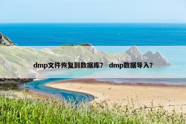dmp文件恢复到数据库？ dmp数据导入？