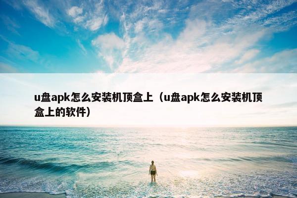 u盘apk怎么安装机顶盒上（u盘apk怎么安装机顶盒上的软件）