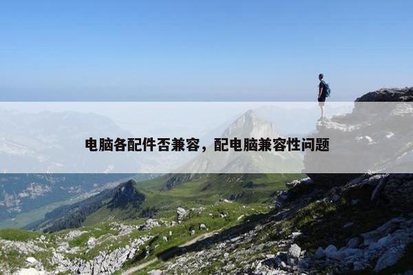 电脑各配件否兼容，配电脑兼容性问题