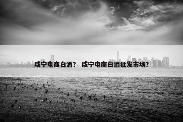咸宁电商白酒？ 咸宁电商白酒批发市场？