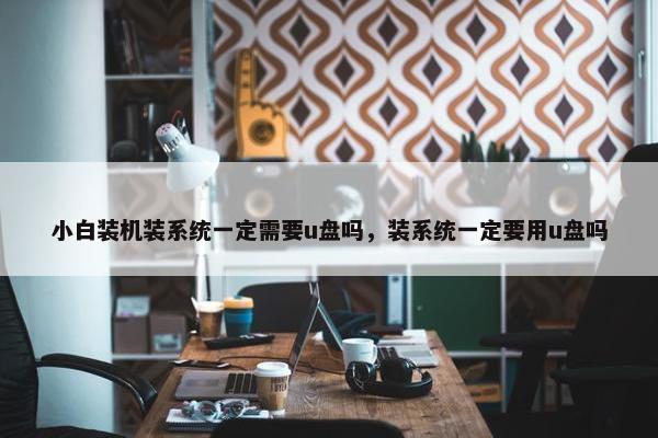 小白装机装系统一定需要u盘吗，装系统一定要用u盘吗